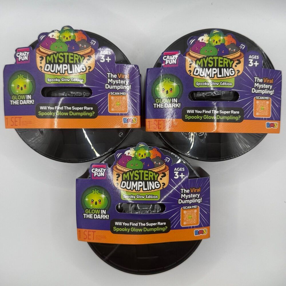 [3 PC] RMS - The Original Mystery Dumpling: Spooky Glow Edition NEW
